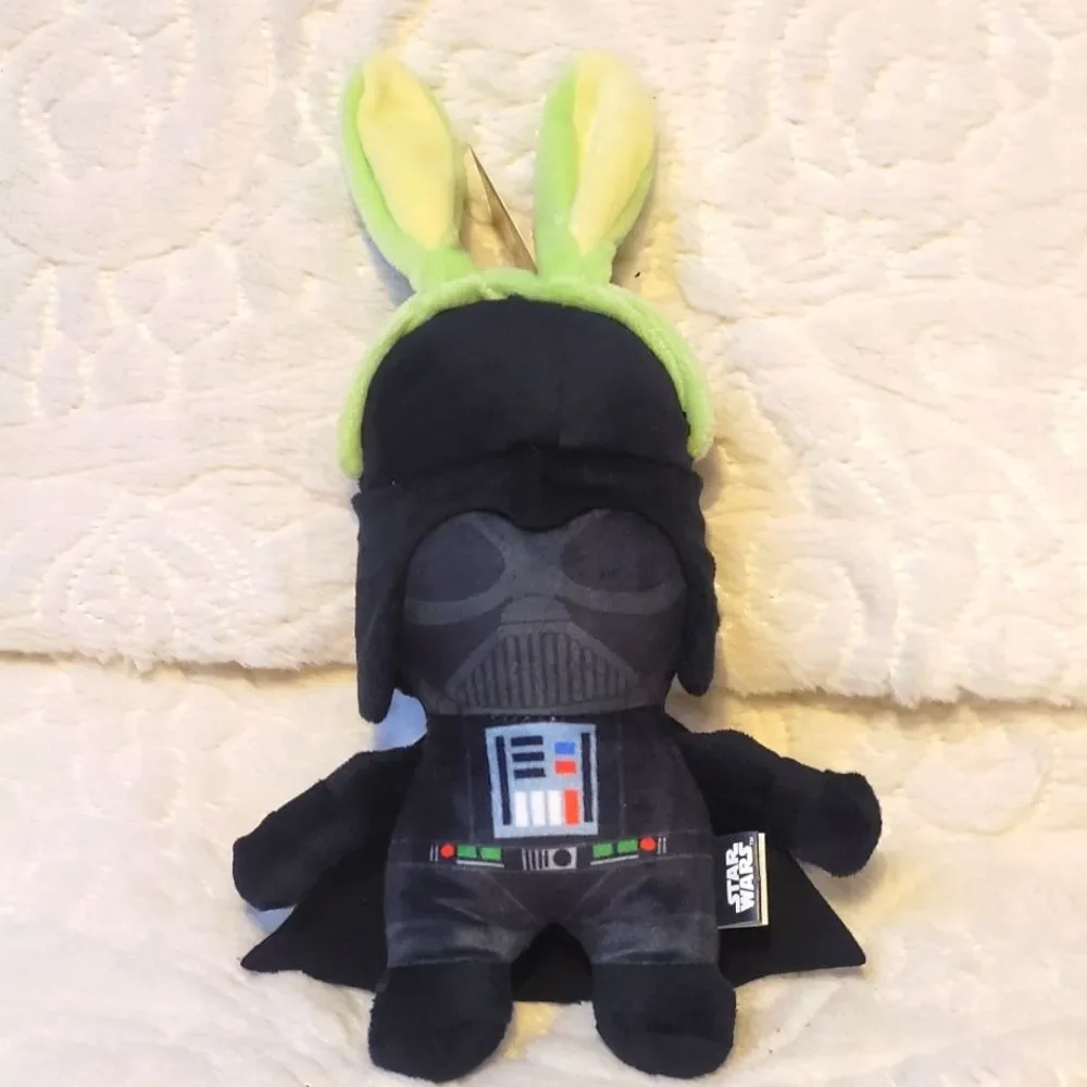 Disney Star Wars Darth Vader Easter Bunny Plush Dog Toy 9